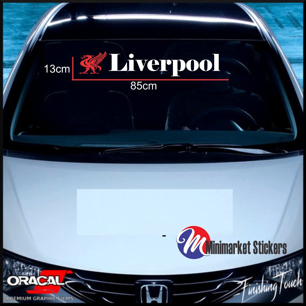 Termurah Sticker Liverpool Sticker Kaca Mobil Logo Liverpool