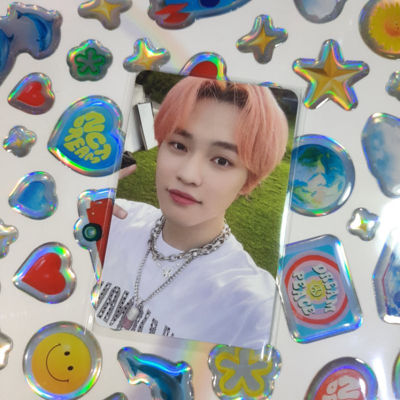 photocard pc epoxy chenle nct dream hello future