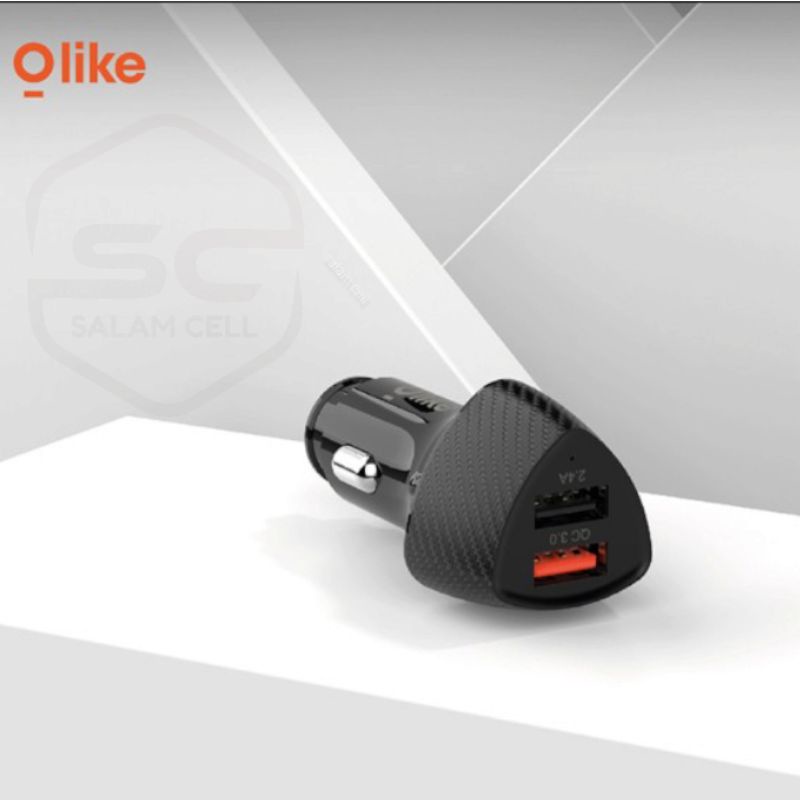 Charger Mobil/Motor OLIKE R2 Quick Charger Original Garansi Resmi