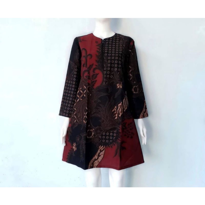 MODEL BAJU BATIK KERJA TERBARU 2021