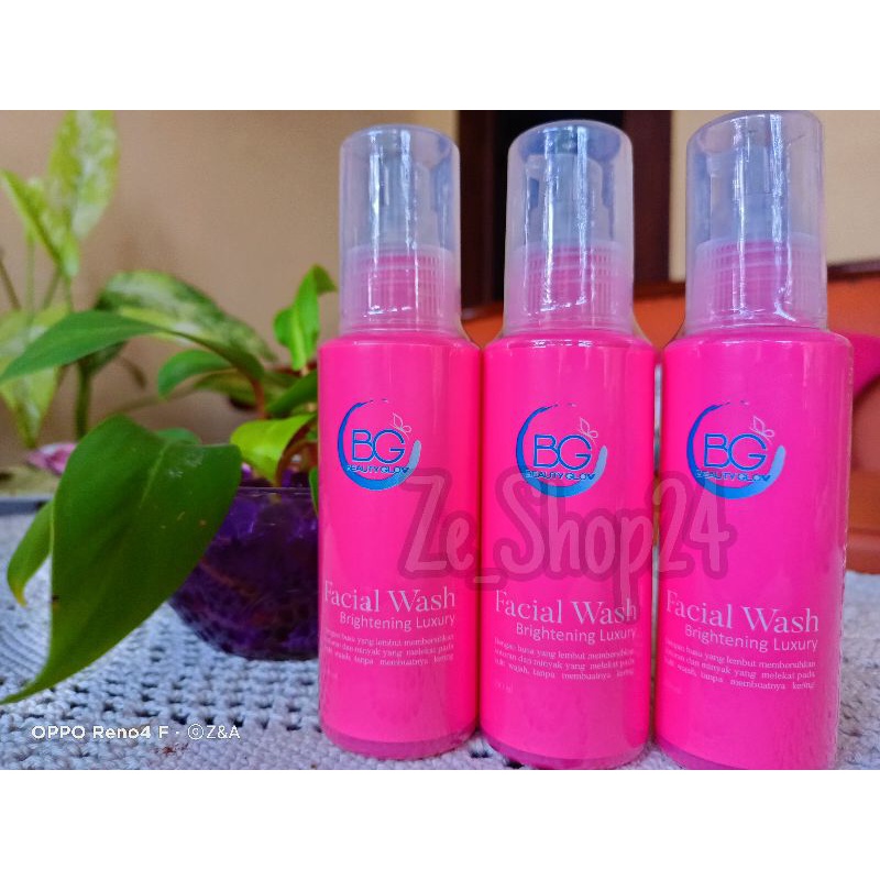 FACIAL WASH BG,SABUN BG, BEAUTY GLOW