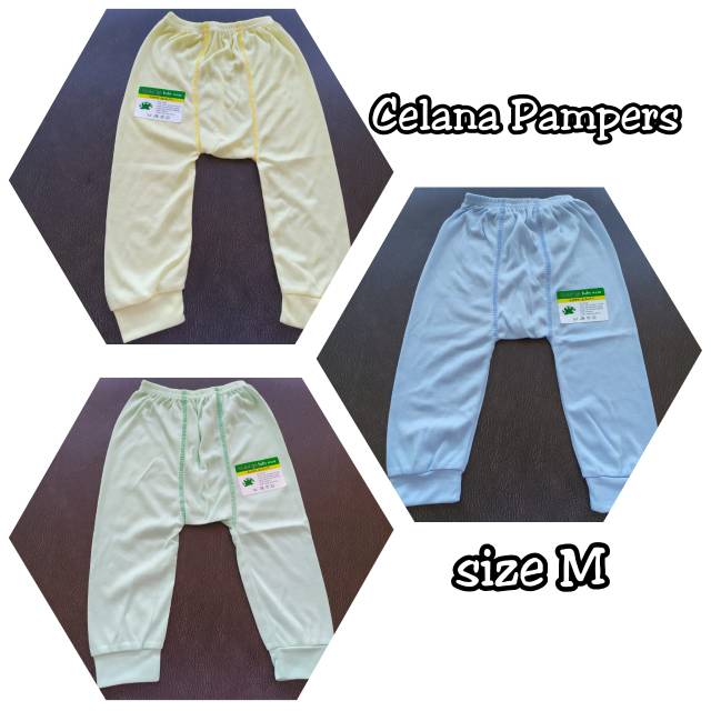 Celana Panjang Pampers Polos Size S. M. L