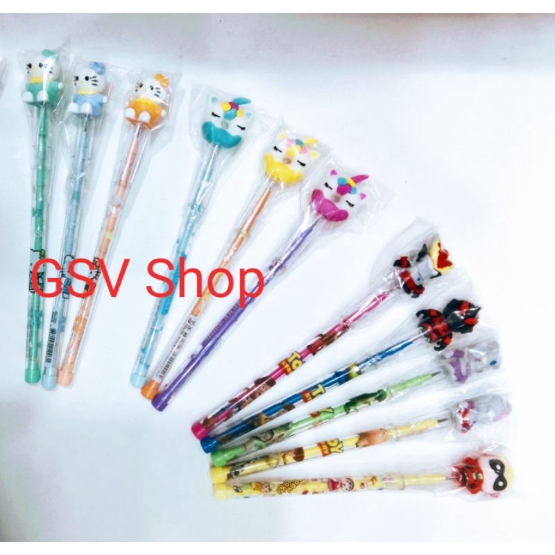 Pensil Bensia Karakter