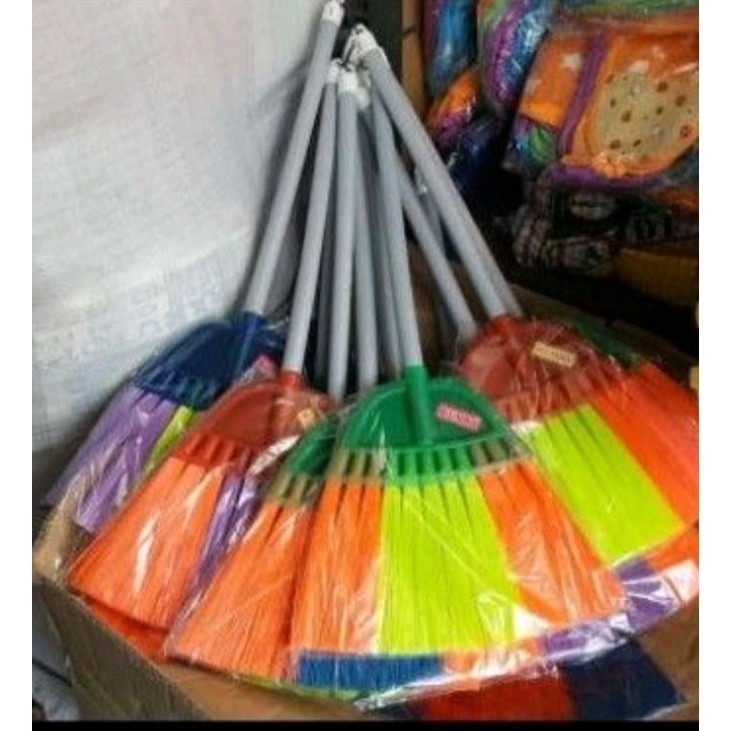 Sapu Gagang Kecil Plastik Kumbo / Sapu Senar Pendek