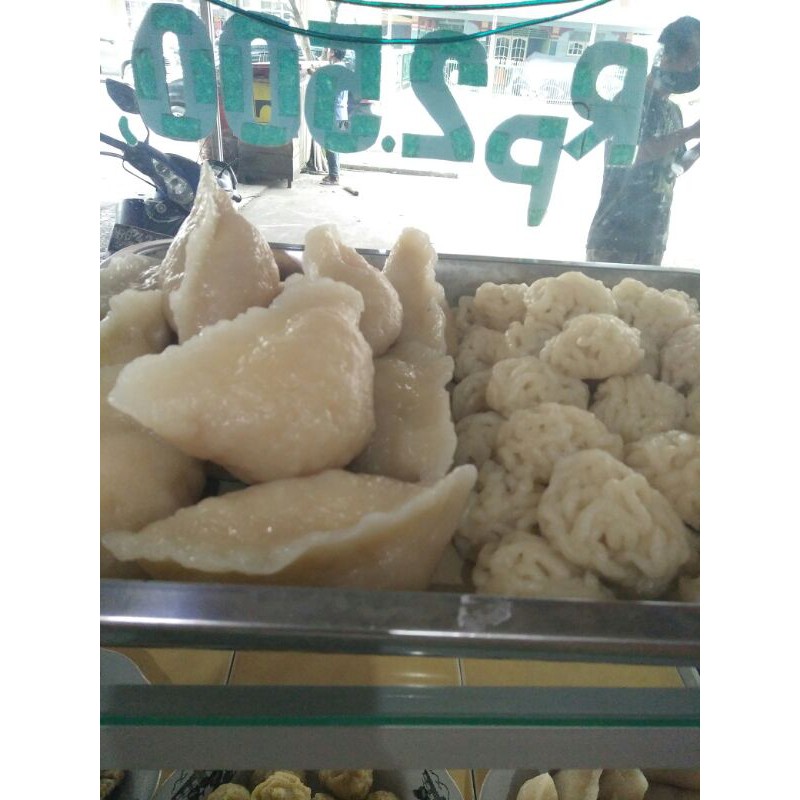 

Ready! pempek ikan gabus palembang asli