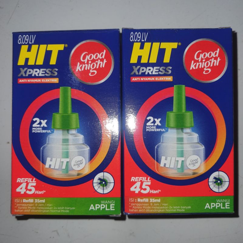 Hit Expert Refill Anti Nyamuk Elektrik Wangi Apel 35ml - Hit Refill Non Stop