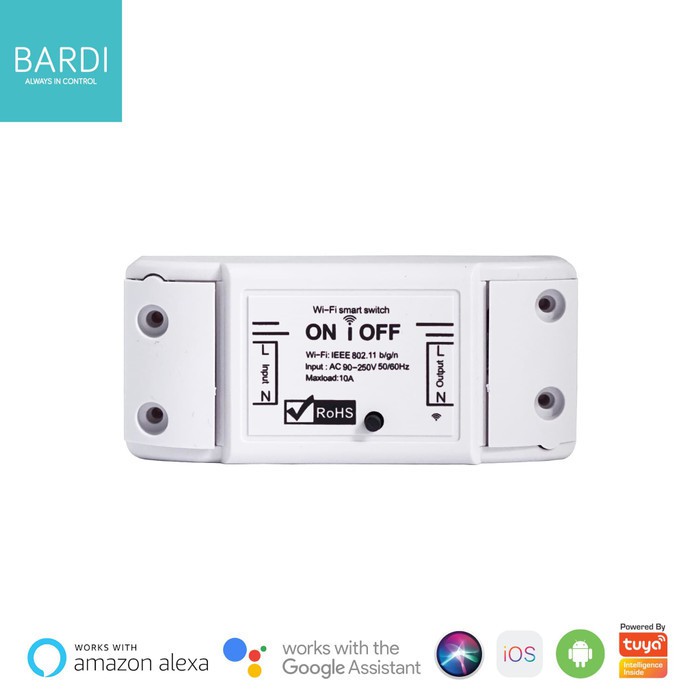 BARDI Smart BREAKER ON OFF Switch Wireless IoT Home Automation