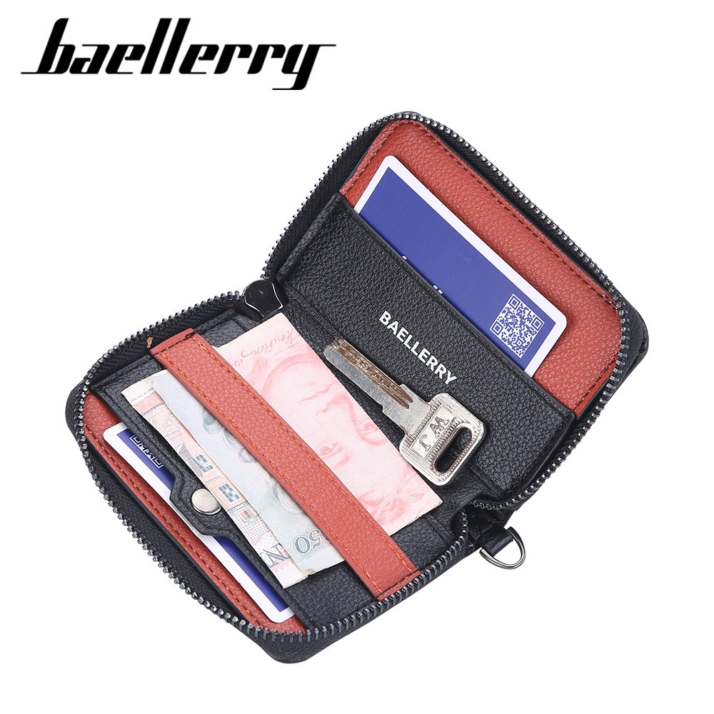 ORIGINAL BAELLERRY DOMPET UANG KARTU KEKINIAN KUALITAS PREMIUM D9182