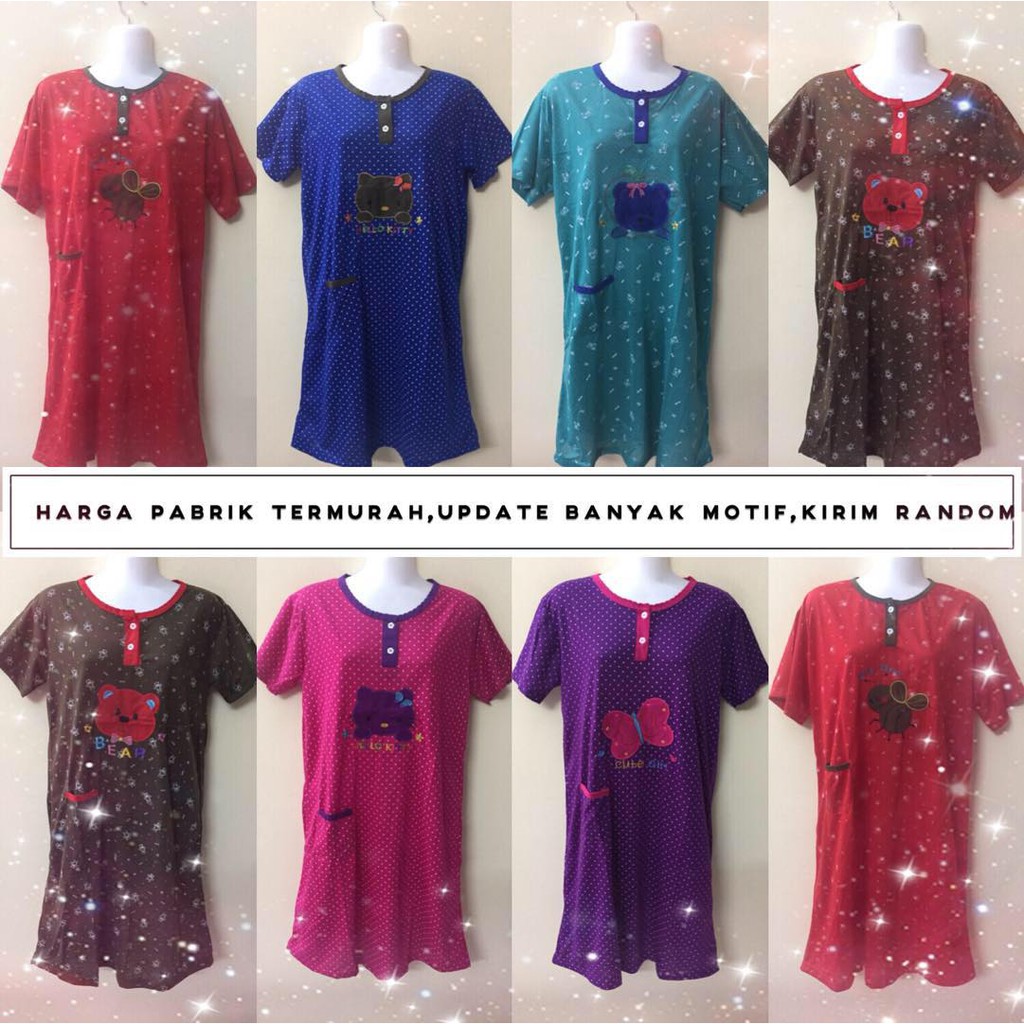 Grosir Baju Tidur Impor Daster Dewasa Wanita Murah 