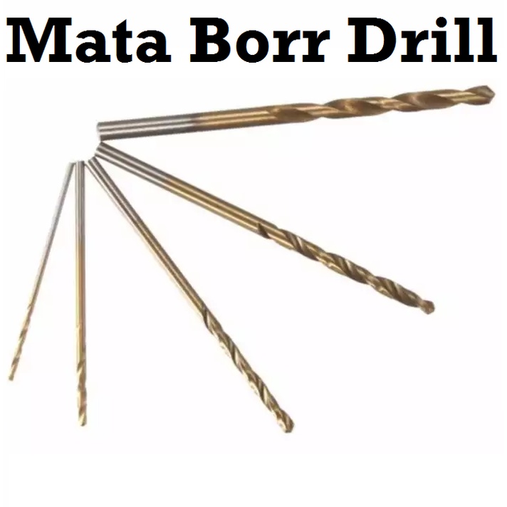 [HAEBOT] Mata Bor Kayu Tipis Drill Bit 1mm 1.5mm 2mm 2.5mm 3mm Mini PCB Board 1 buah