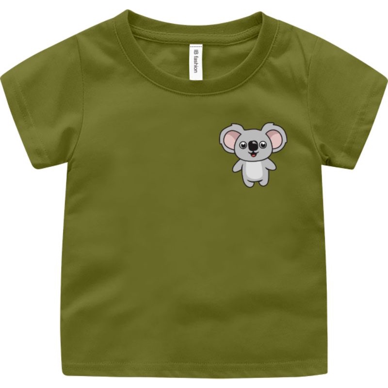 ((IB))KAOS ANAK2 UNISEX/LOGO KOALA SABLON DIGITAL