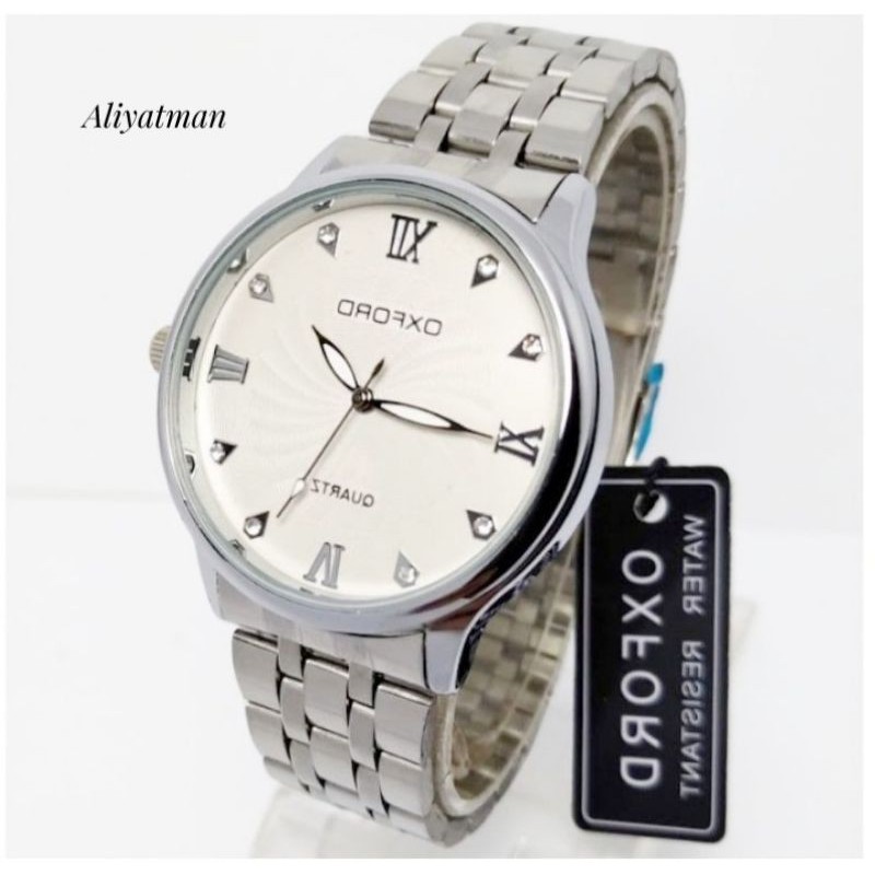 JAM TANGAN PRIA SIMPLE ELEGAN RANTAI STAINLIS STELL