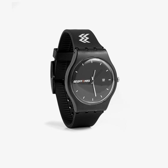 RECOMENDED JUNO X GEOFF MAX OFFICIAL - MIDNIGHT BLACK | JAM TANGAN | WATCH UNISEX