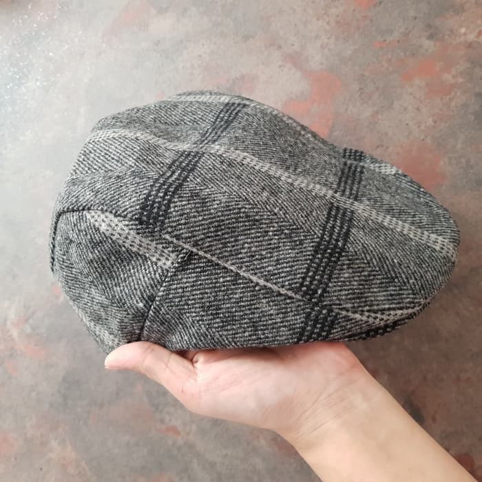 YAH14 Flatcap topi baseball cap baret pria keren import impor-topi WOL007-