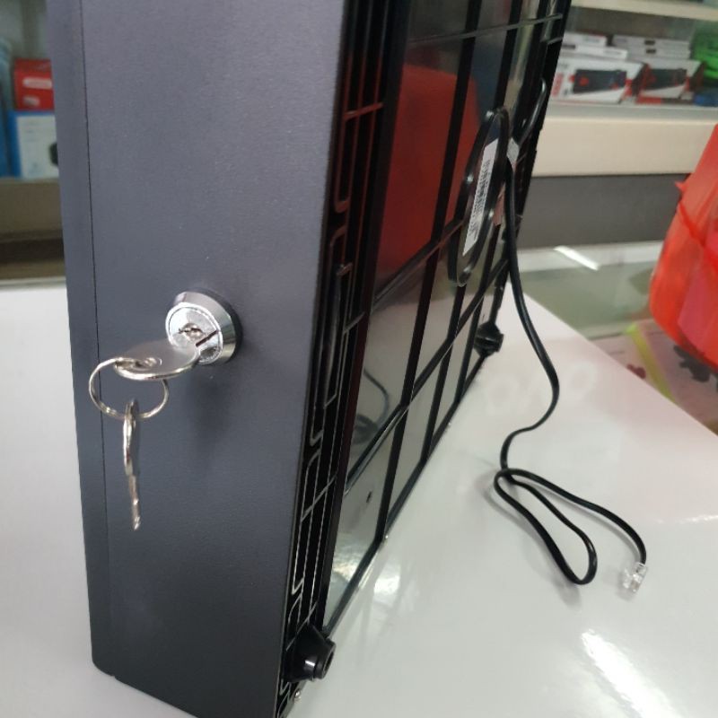 CASH DRAWER LACI UANG LACI KASIR 4 SLOT 36x33CM RJ11 KUNCI