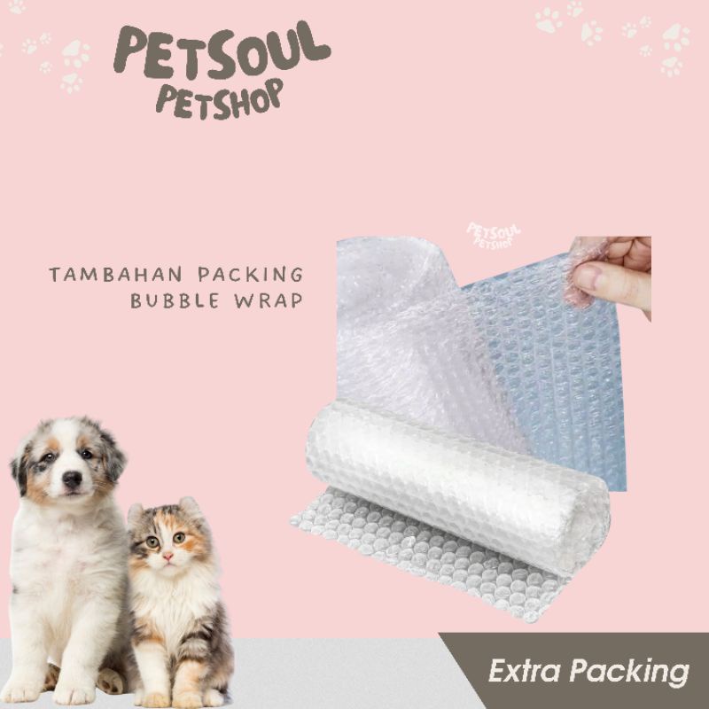

Tambahan Packing Bubble Wrap Ekstra Packing Bubble