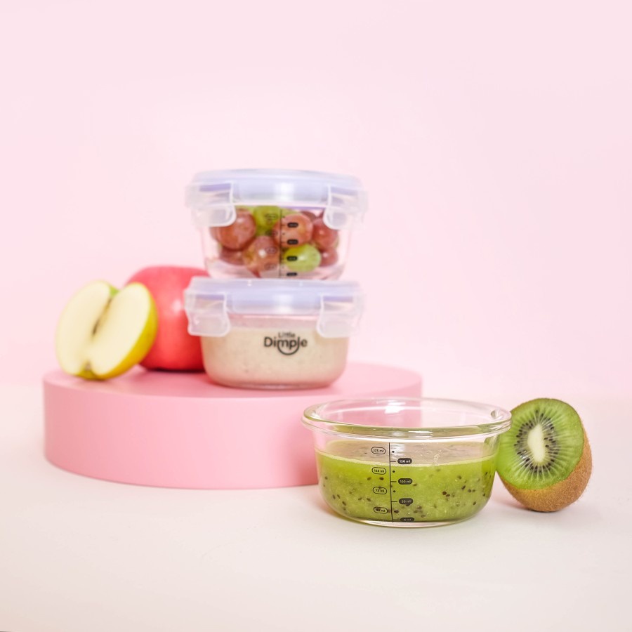 LITTLE DIMPLE Baby Food Container 240ml FC-818