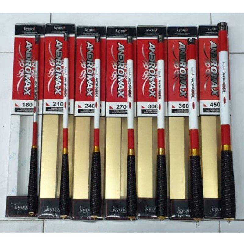 Joran Tegek Kyoto Andromax Ros Pendek Bahan Carbon