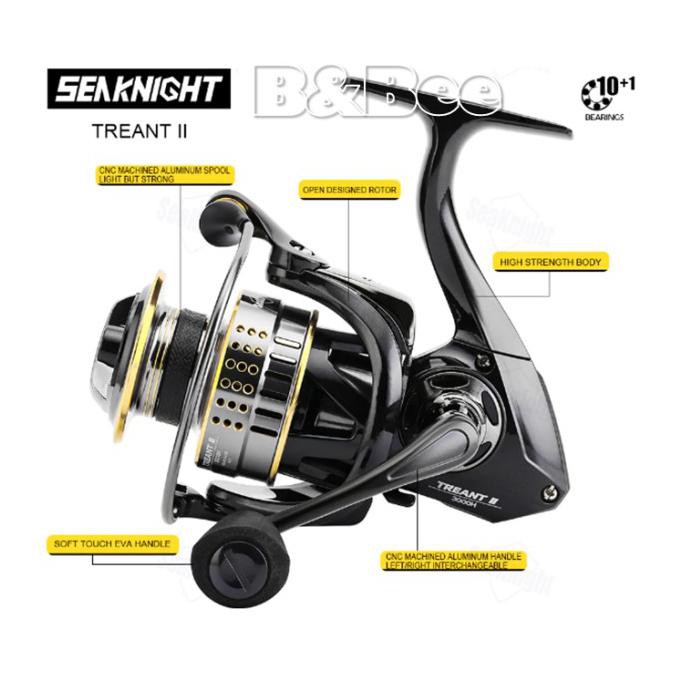 Dijual Reel Seaknight Treant Ii - 2000H Terbatas