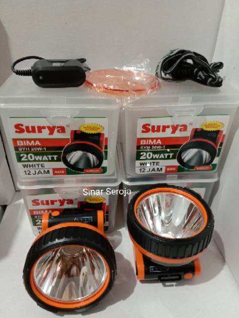 Senter Kepala 20 Watt Surya Bima SYH 20W-1