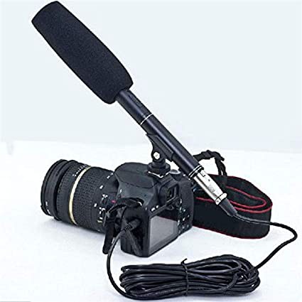 super uni directional condenser microphone Kit for Canon - Nikon - Fuji - Sony - Panasonic - Samsung