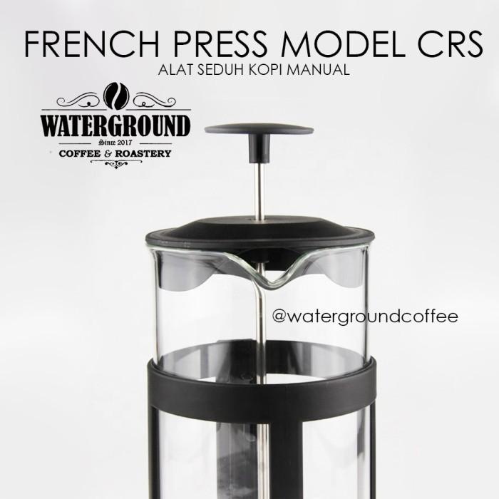 French Press 350ml Coffee Plunger Kapal Api Alat Kopi Seduh Manual