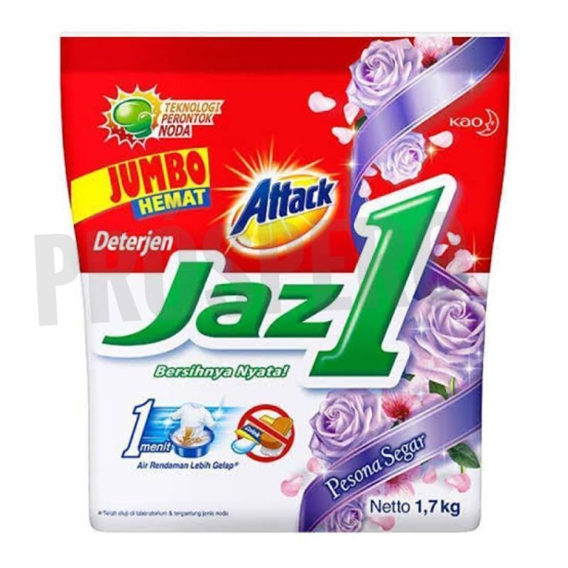 Detergen Bubuk Jaz1 1,7kg | Detergen Jaz1 Jumbo 1,7 kg | Jaz1 Detergent 1700 gram | Deterjen jaz1 17