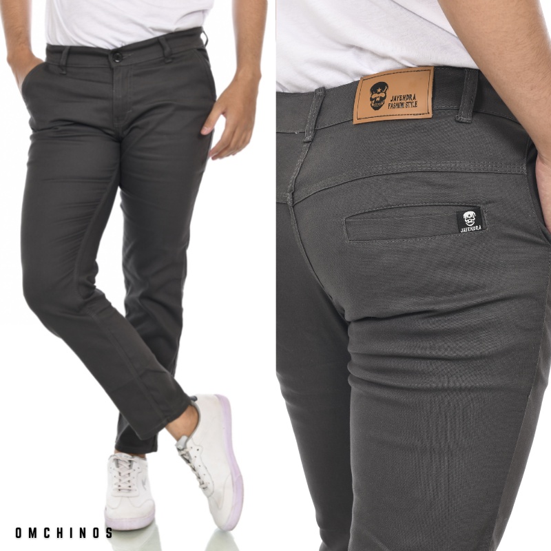 Celana Panjang Pria Chino Chinos Cinos Cino Pants Slim fit Outfit Distro Kantor Kerja Casual Harian Santai