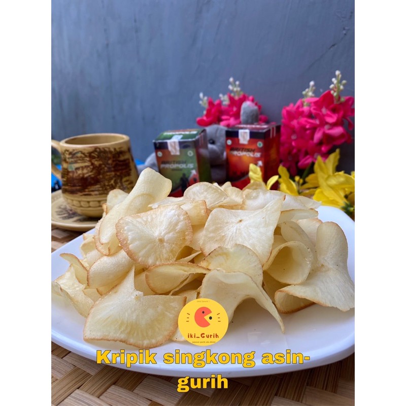 

keripik singkong original / asin gurih 250 gram