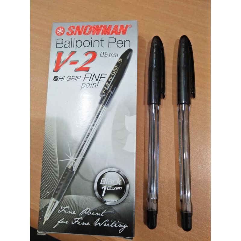 

Pulpen Snowman V2 0,6mm [1Pak=12pcs] /Ballpoint Pen Snowman V2