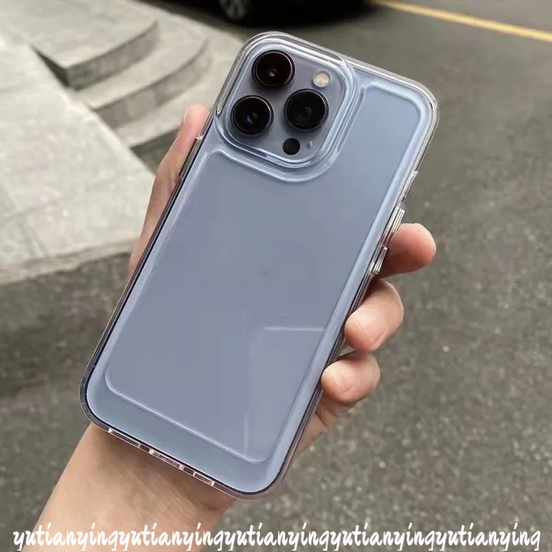 Soft Case TPU Transparan Shockproof Cover IPhone 7 8 Plus 11 13 12 Pro MAX XR SE 2020 X XS MAX