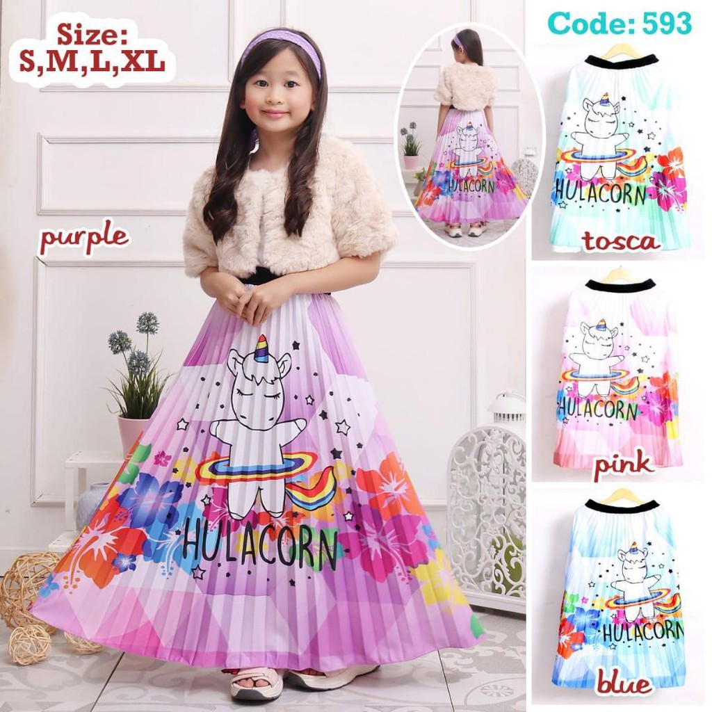 GTS RR - ROK ANAK MURAH PRINTING PLISKET KARAKTER GAMBAR MOTIF WARNA LUCU