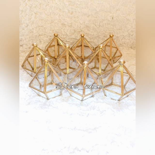 

Ringbox segi 6 /box cincin rustic /ringbox terarium kaca