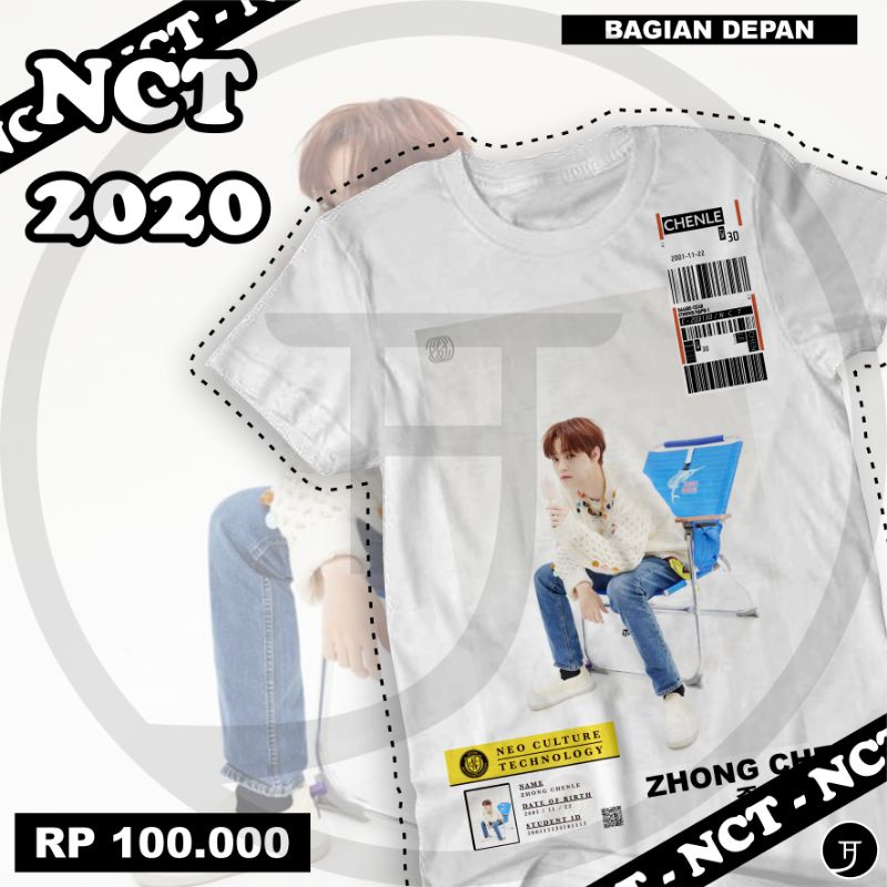 Kaos Desain NCT 2020 'Chenle'