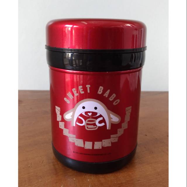 Yoshikawa lunch jar 0.75 Lt Red