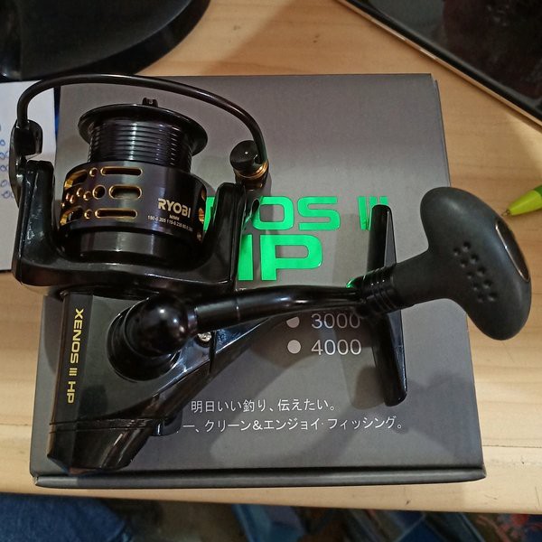 reel ryobi xenos III hp 1000 power handel