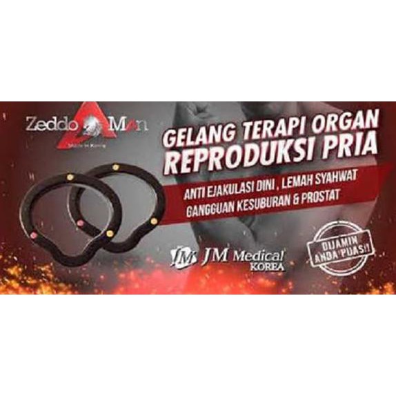 Best Seller // Zeddoman - Gelang Terapi Organ Reproduksi Pria