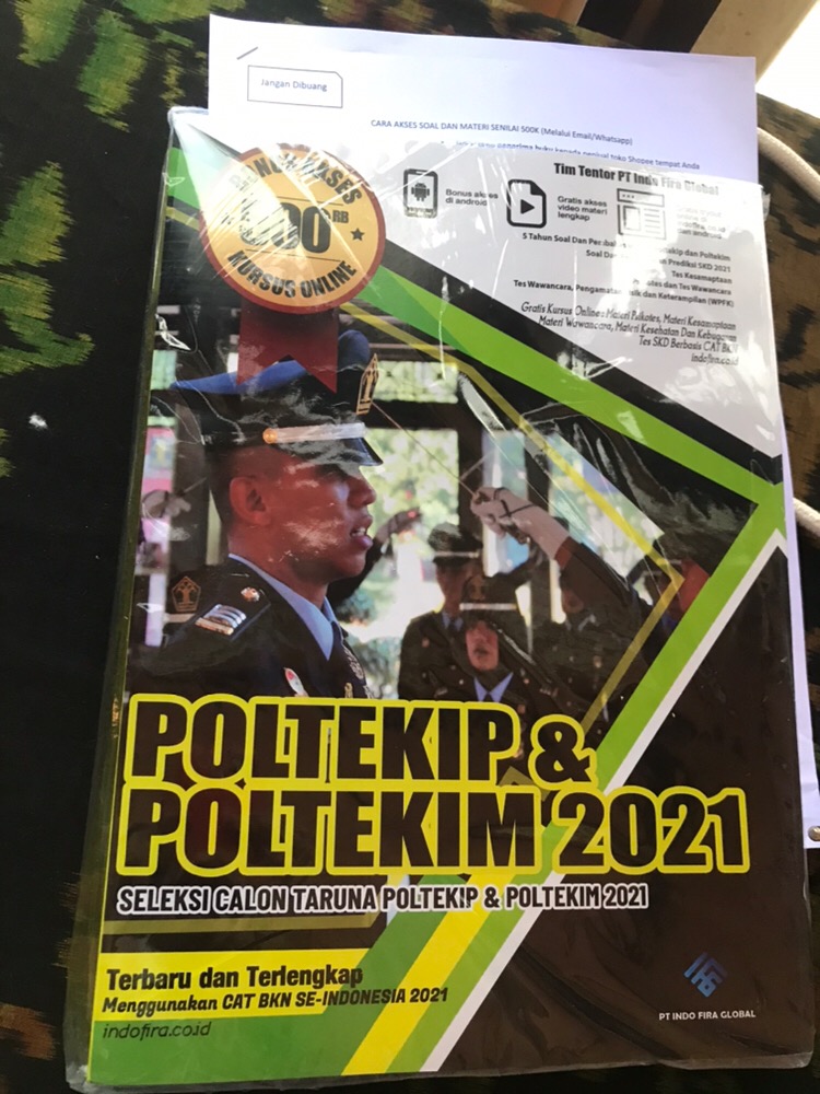 Buku Poltekim Poltekip 2021 Kumpulan Soal Poltekip Poltekim 2021 Shopee Indonesia