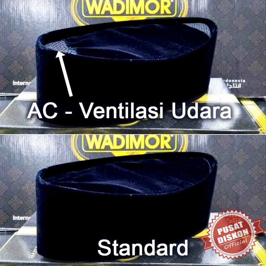 Peci Songkok Kopiah Wadimor Hitam Polos Peci Hitam Peci Polos Songkok Hitam Songkok Polos Kopiah