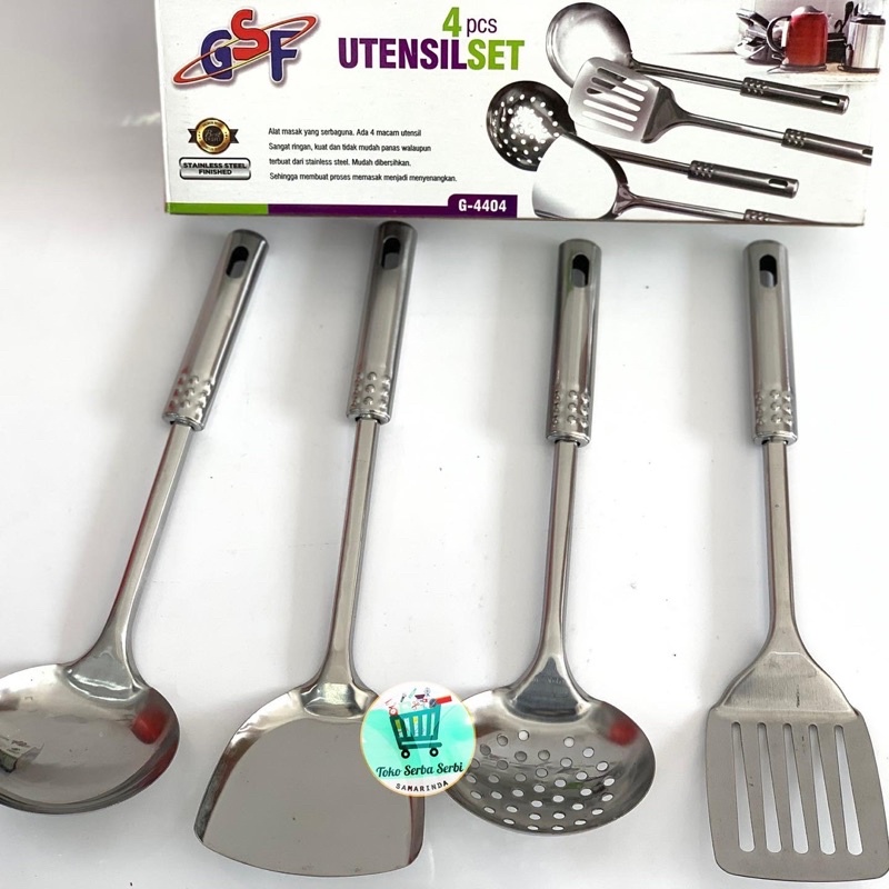 Spatula set stainless GSF