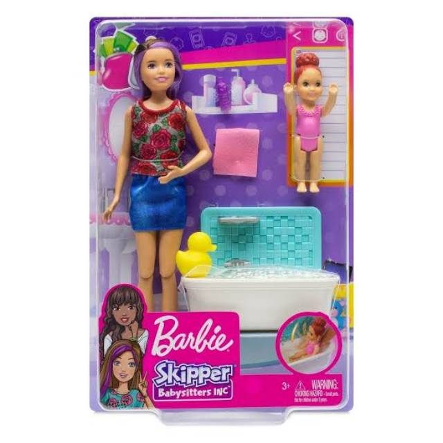 barbie skipper babysitter playset