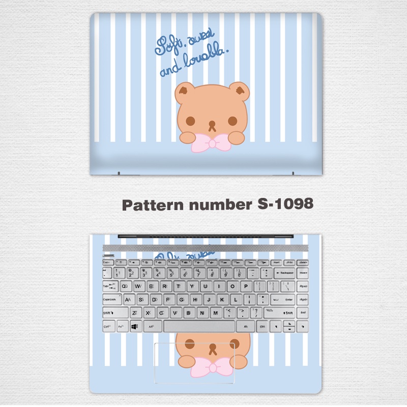 DIY Universal Laptop Stickers Computer Skin Vinyl 2 Sides Notebook Skin for 11/12/13/14 Inch HP pavilion X360 14-BA/14-BF/14-BW/14S-CF/14q-cs0001TX