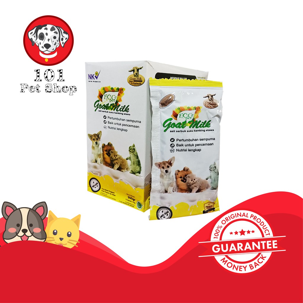 SUSU ECO MILK GOAT 20GR ( UNTUK ANJING )