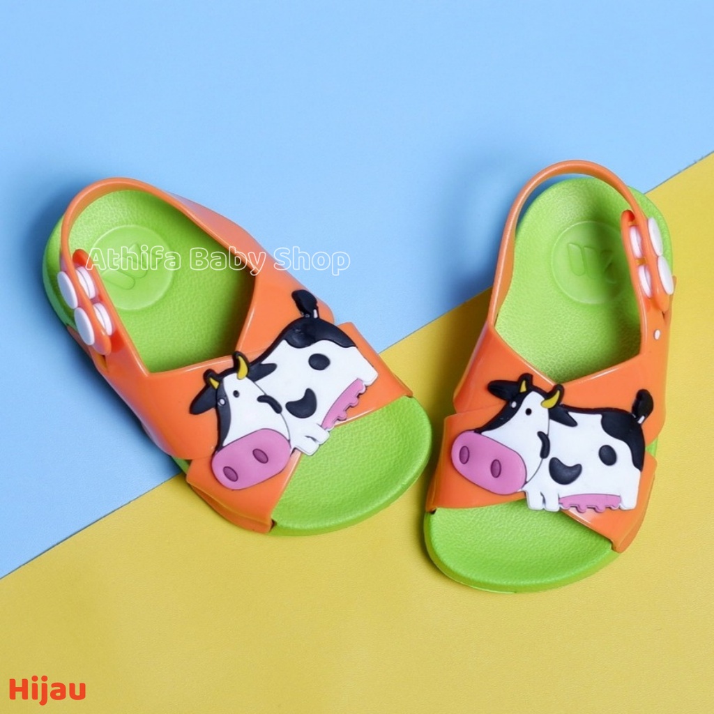 Sepatu Sandal Anak Perempuan Laki Usia 6 Bulan 1 2 3 Tahun Sendal Gunung Karet Balita Bayi Cowo Cewe