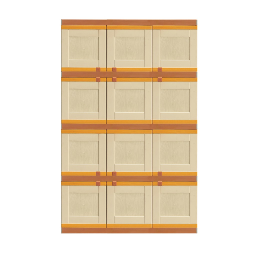 Lemari Plastik CLUB 3 Pintu MINIMALIS