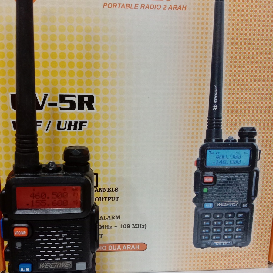 HT HANDY TALKIE WEIERWEI UV-5R DUAL BAND