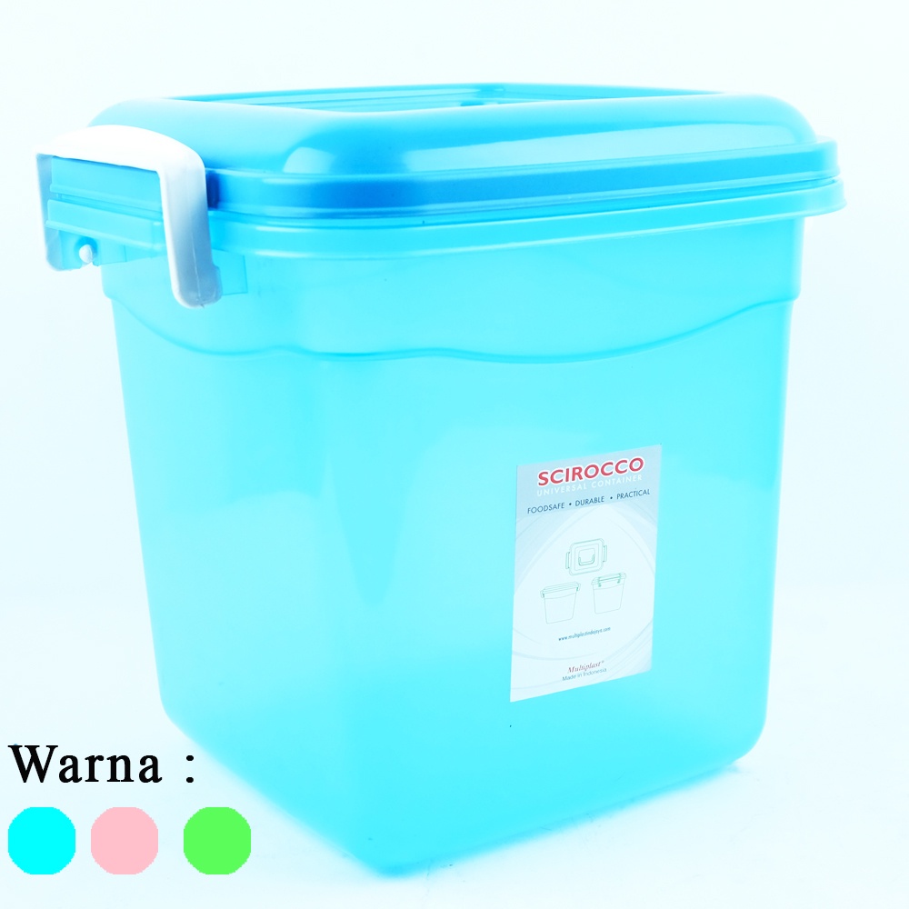 FM - Tempat penyimpanan WADAH BERAS 10 LITER - MULTIPLAST Random Colour