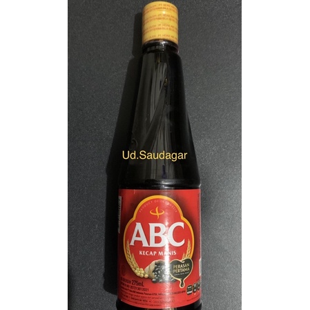 

Kecap Manis ABC Botol 275ml