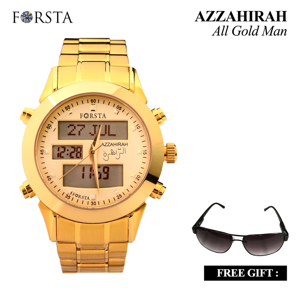 Forsta Azzahirah All Gold - Man Jam Tangan Muslim