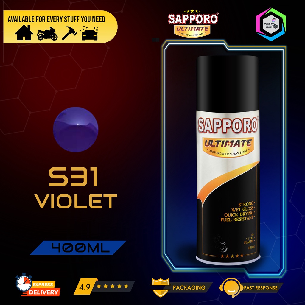 SAPPORO ULTIMATE Cat Semprot S31 - Violet